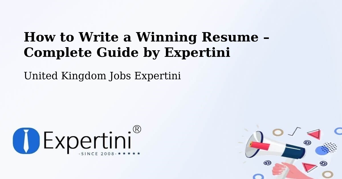Resume Writing Guide for Job Seekers – Exminster - Exminster, United Kingdom Jobs Expertini